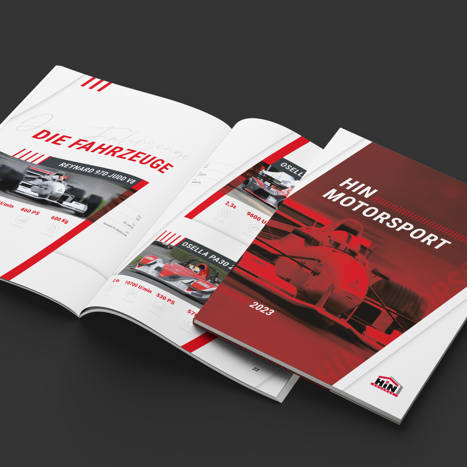 Motorsport Broschüre